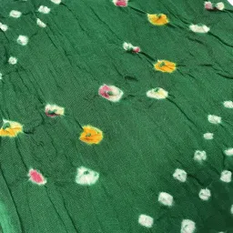 rani saahiba Women's Pure Cotton Bandhani Dupatta image 2