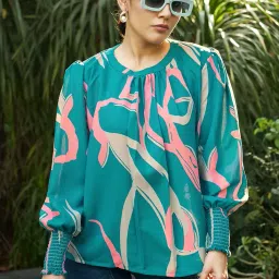 leriya fashion Shirts for Women – Korean Style Long Sleeve Oversized Button Down | Plus Size Workwear Top for Office & Casual Wear image 2