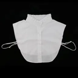 shopora Women False Collar Fake Half Shirt Blouse Detachable Bib White Shirt Type | Womens Accessories | Other Womens Accessories image 4