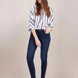 u.s. polo assn. Women's Slim Fit High Rise Jeans image 2