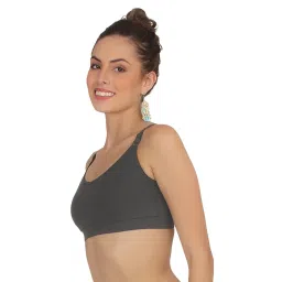 poojaragenee Seamless Non Padded Adjustable Strap Sports Bra Pack of 2 image 1