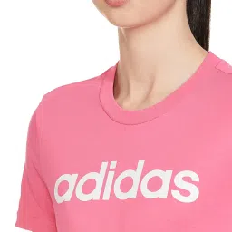 adidas Women's Solid Fitted T-Shirt image 2