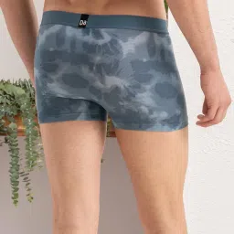 damensch Regular Fit Printed Trunks for Men Pack of 2| Mircromodal, Elastane Fabric, Anti-Bacterial and Microfibre Waistband image 4