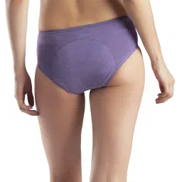 lavos Women's Period Panty Hipster Leak Proof Underwear for Low Flow, Reusable Odor & Stain Free Bamboo Cotton Anti-Bacterial Menstrual Periods Panties for Women & Girls image 1