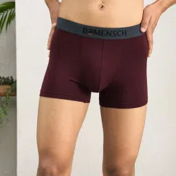damensch Regular Fit Solid Trunks for Men| Micromodal, Stretchy Fabric, Anti-Bacterial and Microfibre Waistband image 3