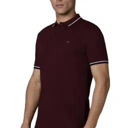 louis philippe Men's Cotton Slim Fit Polo T-Shirt image 1