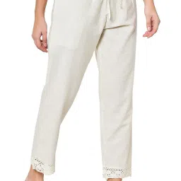 pistaa's Women's Regular Fit High Rise Palazzo image 1