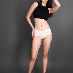 tom & gee Women's Full Coverage Mid Rise Air Seamless Panties, Pack of 4 pcs, Multicolor image 1