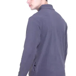 first sleep Men’s Fleece Pullover Jacket Half Zip Winter Sweatshirt | Soft Warm Lightweight Casual Outerwear for Cold Weather | Stylish Solid Color Full Sleeve Sweater Top image 1