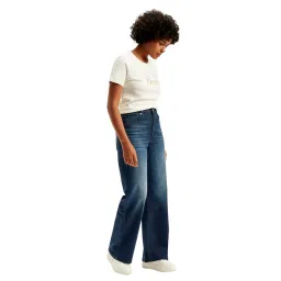 levi's Women's High Rise Wide Leg Jeans image 3