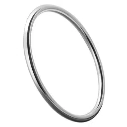 silverwala Sterling Silver Silver Kada for Unisex Adult image 1