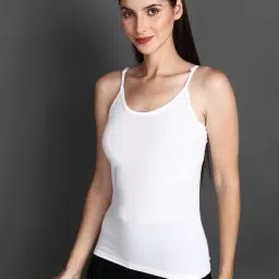 shoppy villa with sv logo Shoppy Villa Ultra-Soft Camisole for Women | Perfect Inner, Tank Top, and Slip with Adjustable Straps image 4