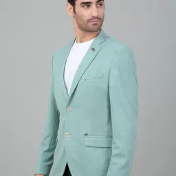 cantabil Self Design Full Sleeves Notch Lapel Casual Blazer for Men | Casual Blazer for Men | Men Blazer for Casual (P_MBZC00057) image 1