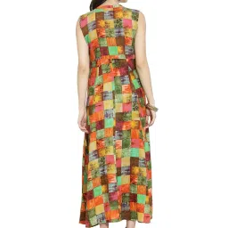 indibelle Rayon Multicolour Printed Shrug image 1