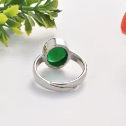 lmdlachama Green 6.25 Ratti Natural Emerald/Panna Loose Gemstone Unheated and Untreated Top Natural Gems for Astrological Purpose for Men and Women image 4