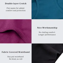 think tech Hipster Seamless Panties for Women High Waist Cotton Panties (Pack of 4 High Waist Img 1 to 17) image 5