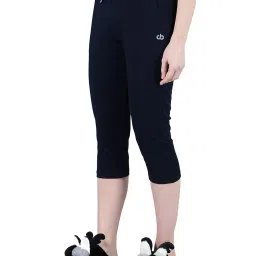 club a9 Womens Regular Fit Solid Cotton Capri Pant for Daily Casual Wear image 2