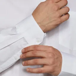 arrow Men's Solid Slim Fit Shirt image 3