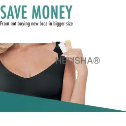 helisha Women's & Girls bra hook extender for women –Save Your Bra Increase Band Length-Bra Extensions-Bra Extender Hook-Bra Hooks for Women (Free-Size) image 5