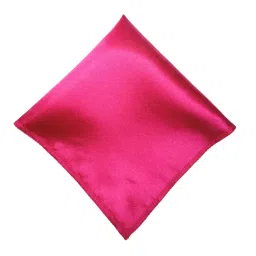 young arrow Satin Pocket Square for Men, Wedding Handkerchief for Suits, Blazers & Tuxedo Men's Pocket Square (Dark Pink) image 2