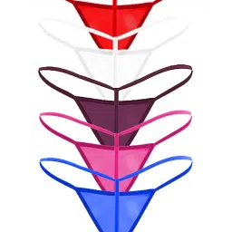 xs and os Women G String Panties Combo image 1