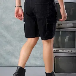 the indian garage co Men's Denim Shorts image 5