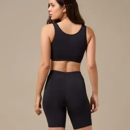 urban adventure High Coverage Premium Cotton Spandex Mid Waist Elastane Stretch Shorties - Gym -Cycling Shorts/Tights for Women image 1