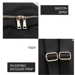 banqlyn Shoulder Bag for Women Stylish Ladies Bags Purse and Backpack Purse,European And American Trend Shopping Trip Backpack Fashion Backpack Girls,Women's Backpacks image 5