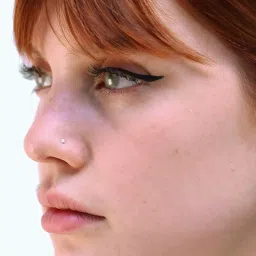 via mazzini 925 Sterling Silver 2mm White Crystal Nose Pin Stud for Women and Girls (NR05007) image 2