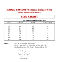 madhu fashion Womens Poly Raw Silk Sleeveless Stitched Saree Blouse image 4
