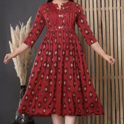 naarika Women's Maternity Kurti for Feeding Zippers (PDNS) image 1