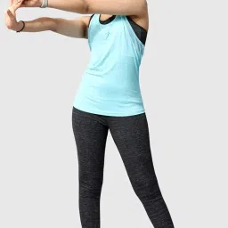 fuaark Bold Melange Women's Comfort Fit Activewear Sports and Gym Tank Top image 4