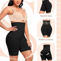 zoyesha Women Waist Shapewear with Anti Rolling Strip Tummy Control Tucker Waist Slimming Panties Shapewear Underwear Waist Shapewear image 1