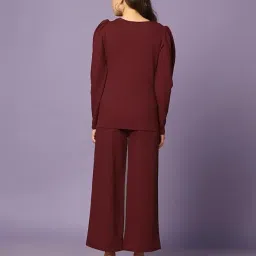 greciilooks Stylish Co-ord Set for Women – Trendy Summer Travel Outfit | Lightweight 2 Piece Dress for Holiday Look & Puja | Hangouts | Picnic | Vacation Wear | Ethnic |Lycra Full Sleeve Women Dress image 1