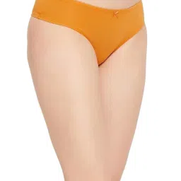 clovia Women's Cotton Regular Solid Thong Panties image 2
