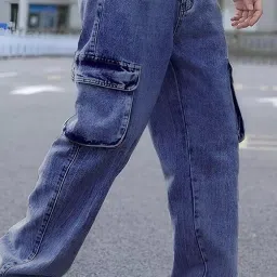 ben martin Men's Loose low Rise Cargo || Cargo Pants || Cargo Pants Denim || Pant || Cargos image 2
