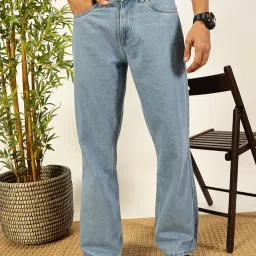 thomas scott Men's Loose Mid Rise Jeans image 1