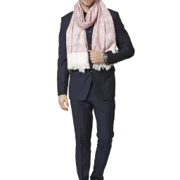 pashtush MENS FINE SOFT ETHNIC STOLE, REVERSIBLE image 4