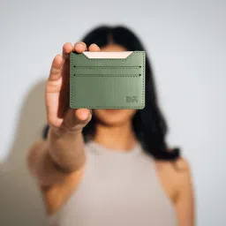 dailyobjects Slim Skinny Fit Wallet for Men & Women | Durable Vegan PU Leather | Credit/Debit Card Holder | 3 Slots for Cash, IDs | Stylish Pocket Purse | Money Organiser image 2