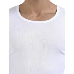crystal Men's Cotton Rib Half Sleeve Vest (Multipack) image 5