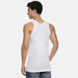 ramraj cotton Men's Sleeveless Soft Cotton Inner Vest Combo image 2