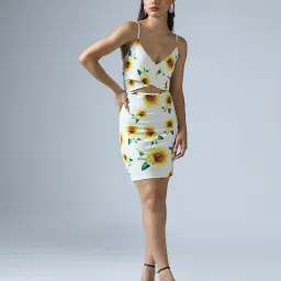 greciilooks Dress for Women | Lycra | Mid-Thigh Length | Sleeveless | One-Piece | Summer Beach Wear Dresses for Women image 2