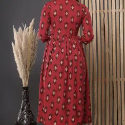 naarika Women's Maternity Kurti for Feeding Zippers (PDNS) image 3