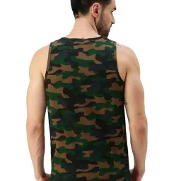 veirdo Men's Sleeveless Regular Fit Tshirt, All Over Printed Vest for Men, Cotton Sando for Beach Wear, Gym, Cycling, Running, & Other Sports (Available in Different Pattern) image 2