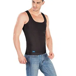 dermawear Men Zenrik Everyday Mild Compression Shapewear Vest for Chest and Abdomen image 1