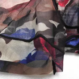 bnf Mens Mesh See Through Rose Flower Boxer Briefs Underwear | Transparent Floral Design Mesh Boxers for Men | Breathable Low Rise Fit | Comfort & Style Grey, XL Size image 2