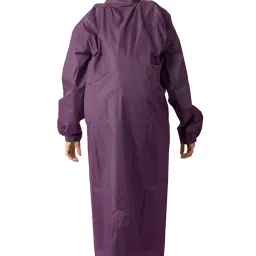 the dry cape ; let it rain Camper Raincoat | Waterproof Rain Coat for Women, Rain Poncho, Ladies Rain Coat | Premium CFC Zippers image 1