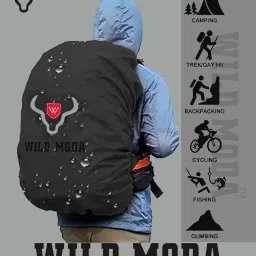 wild moda 90L Camping Rucksack with Shoe Compartment & Laptop Pocket image 3