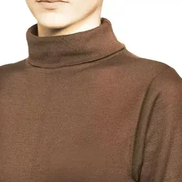 balfazaar HIGH Neck Women Thermal Inner WEAR Cotton Blend Multilayered Fabric image 3