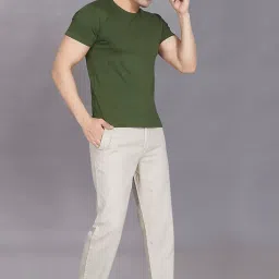 divisive Men's Relaxed Fit Cotton Linen Trousers image 1